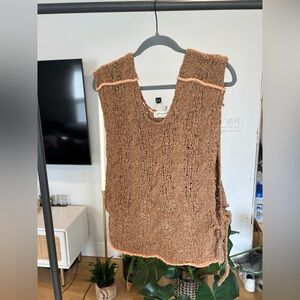 NWT Women’s FREE PEOPLE Cable Knit Sweater Tank